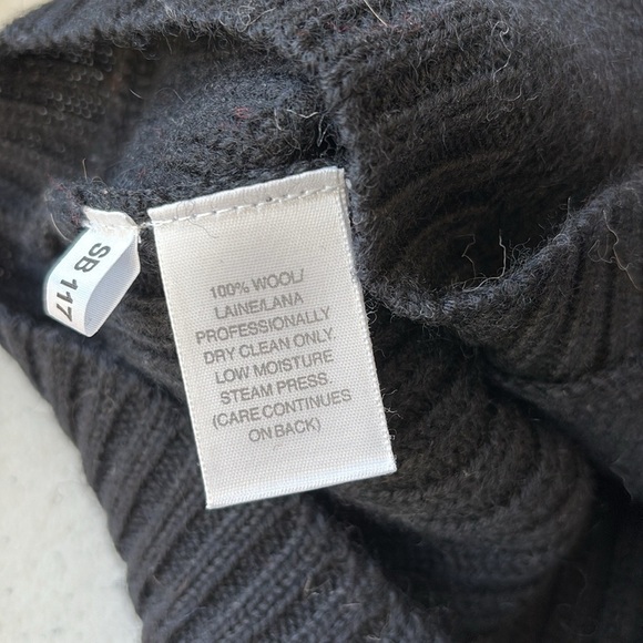 Vintage Susan Bristol Wool Cardigan Sweater Size  LARGE - Picture 4 of 6